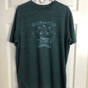Green "Burn to be Wild" Tommy Bahama T-Shirt